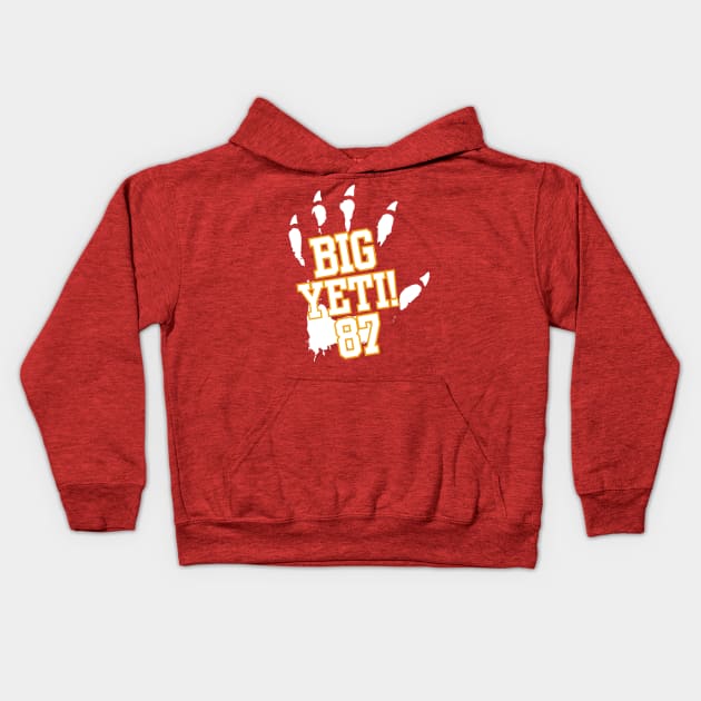 Big Yeti! 87 Kids Hoodie by Emma